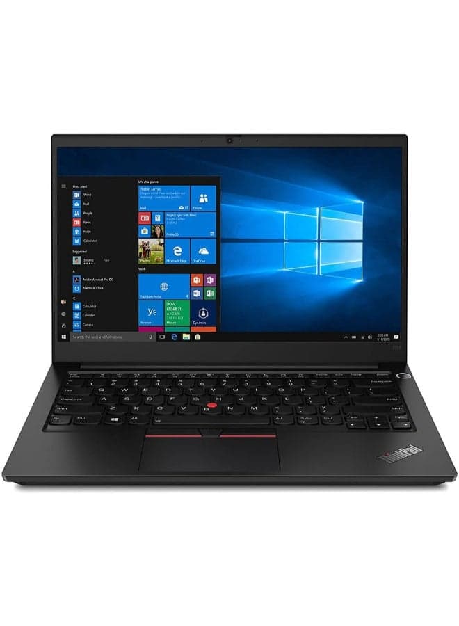 (Upgraded Version) ThinkPad E14 Laptop With 14-Inch Display, Core i7-13700H Processor/16GB RAM/512GB SSD/Intel Iris XE Graphics/Windows 11 Pro With Topload Case English/Arabic Black English/Arabic Black