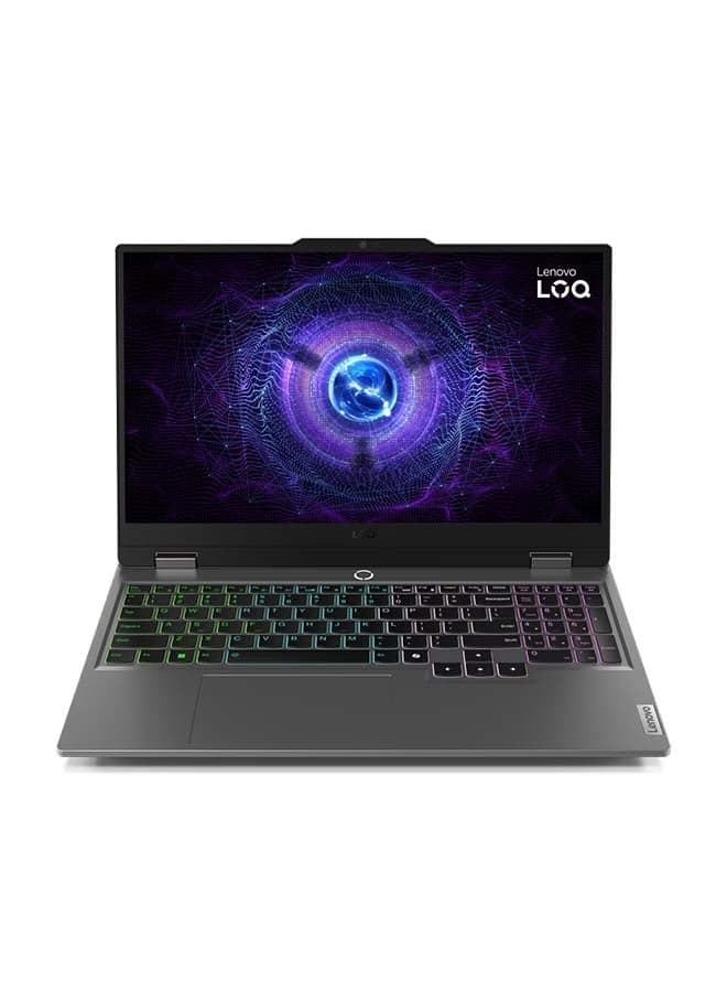 (Upgraded Version) LOQ 15IRX9 15.6-Inch Display, Core i7-13650HX Processor/16GB RAM/512GB SSD/6GB Nvidia GeForce RTX 4050 Graphics/Windows 11 Home / Luna / Luna English/Arabic Luna Grey