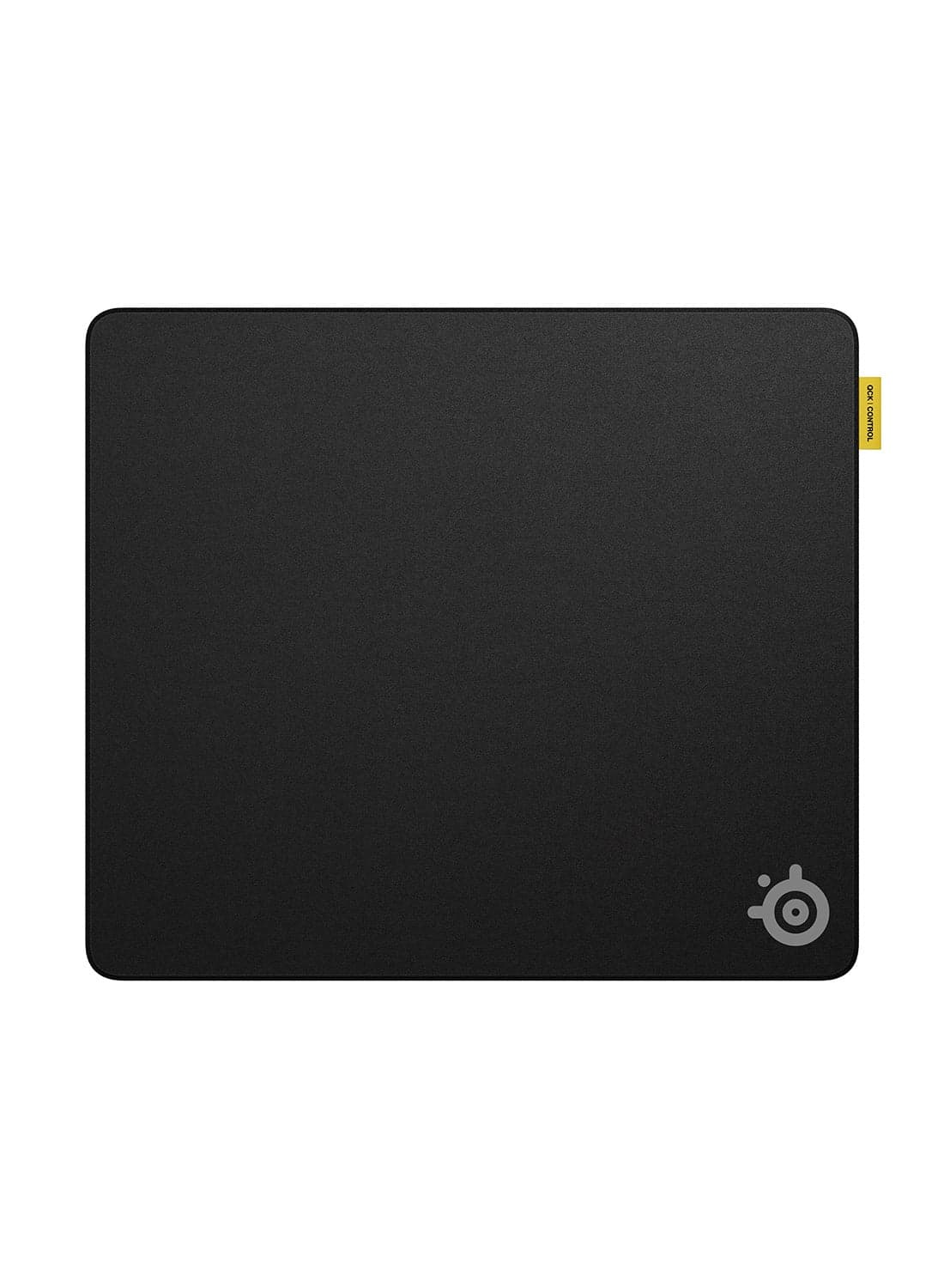 SteelSeries Large QcK Performance - Control Mouse Pad, Low-Profile Stitched Edges, Non-Slip Neoprene Rubber Base, High-Grade Neoprene Foam, Large Size (490mm x 420mm x 3.5mm), Black | 63434