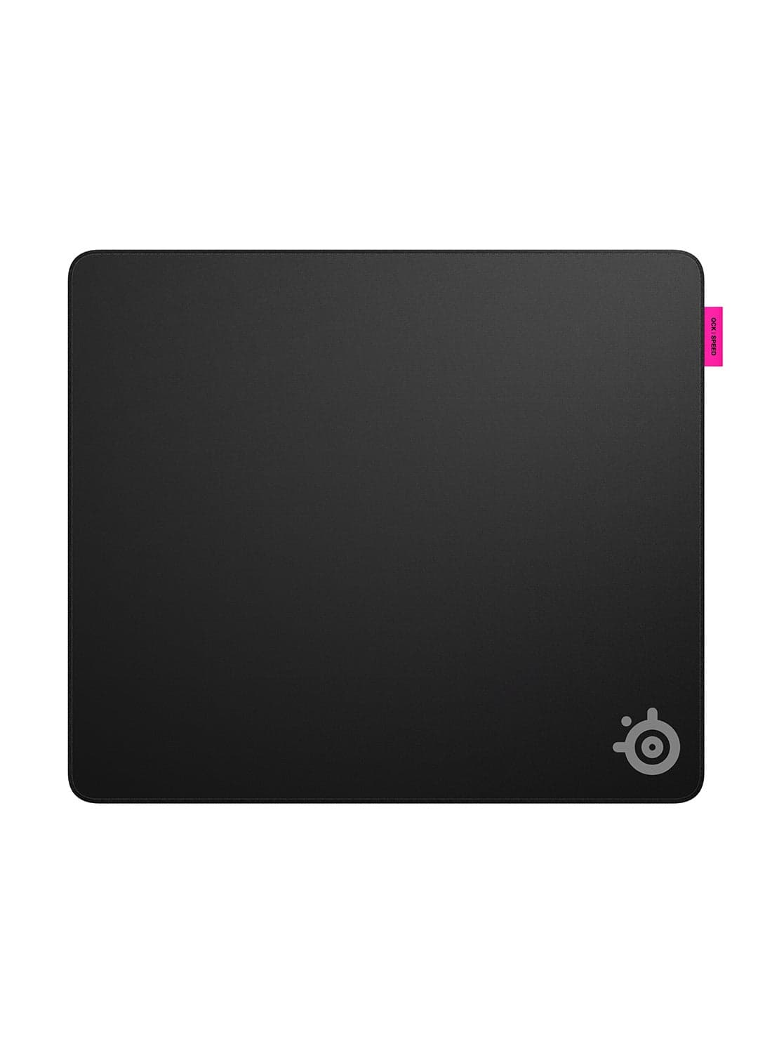 SteelSeries QcK Performance - Speed Mouse Pad, Low-Profile Stitched Edges, Non-Slip Neoprene Rubber Base, High-Grade Neoprene Foam, Large Size (490mm x 420mm x 3.5mm), Black | 63430