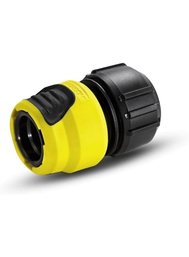 Karcher 2.645-194.0 Universal Hose Connector Plus with Aqua Stop Black, Yellow