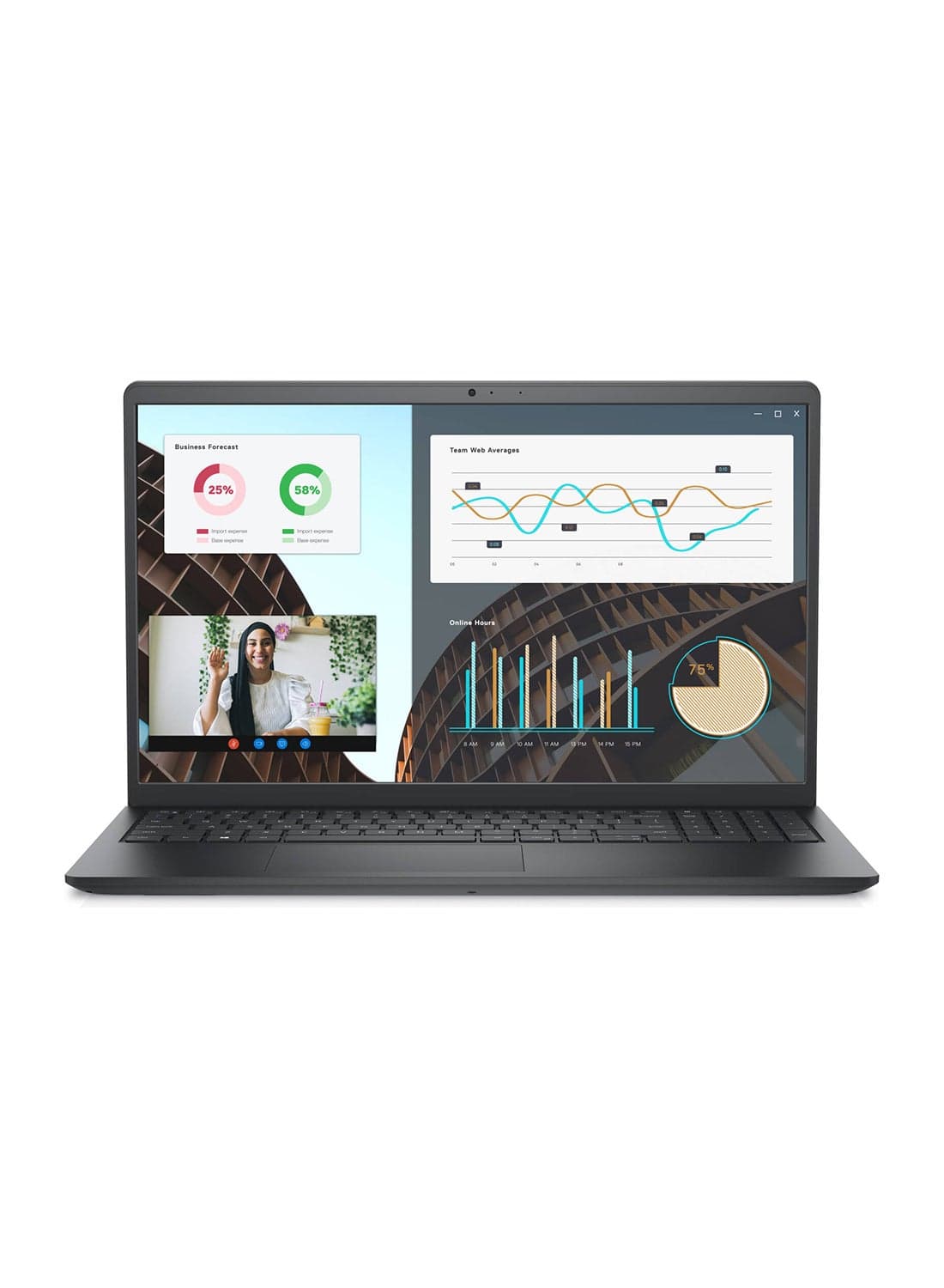 (Upgraded Version) Vostro 3530 Laptop 15.6-Full HD 120Hz Display, Intel Core i5-1334U Processor, 8GB RAM/512GB SSD/Ubuntu/Intel UHD Graphics/ Carbon Carbon English Carbon Black
