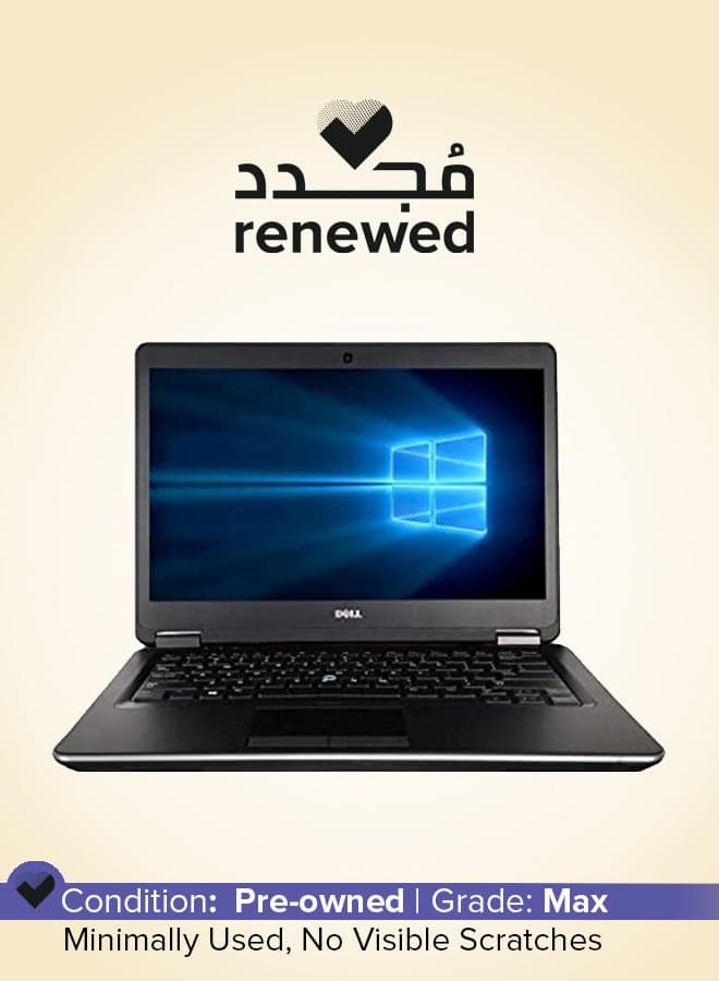Renewed - Latitude 7440 Laptop With 14-Inch Display,Intel Core i7 Processor/4th Gen/8GB RAM/256GB SSD/Intel HD Graphics 4400 English Black