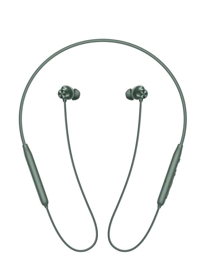 Bullets Z2 ANC Neckband with 45dB Hybrid Noise Cancellation (IP55 Water Resistant, Upto 28 Hours Playback Grand Green