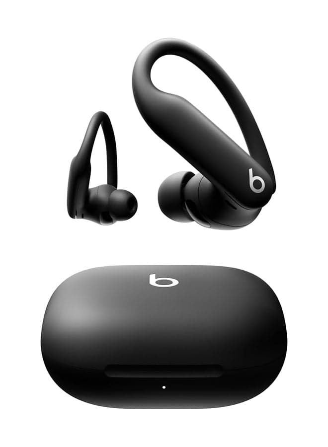 Powerbeats Pro 2 Wireless Bluetooth Earbuds – Noise Cancelling, Heart-Rate Monitor, IPX4, Up to 45 Hours Battery & Wireless Charging Case, works with Apple & Android Jet Black