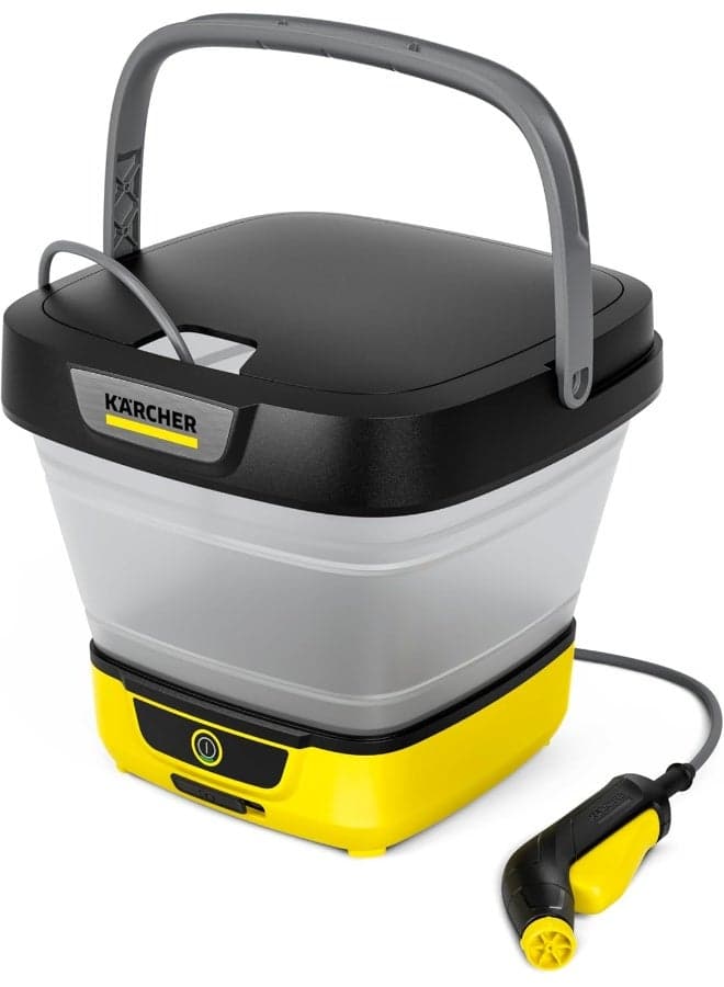 Mobile Outdoor Cleaner Oc 3 Foldable Yellow 8 Liters