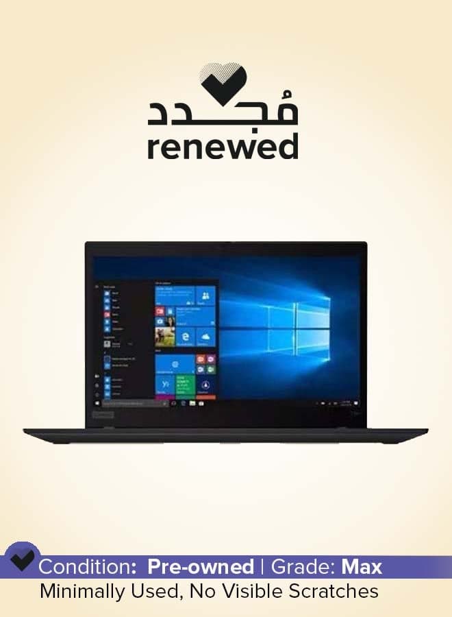 Renewed - Thinkpad T14s Laptop With 14-Inch Full HD Display, Core i5 Processor/10th Gen/Quad Core/16GB RAM/256GB SSD/Intel UHD Graphics/Windows 10 Pro English black