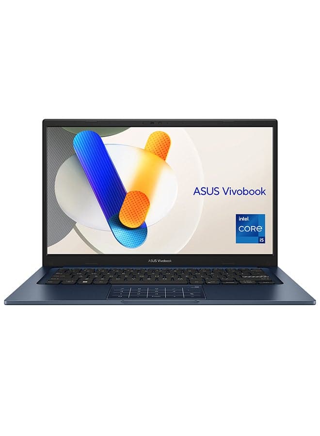 (Upgraded Version) Vivobook 14 Laptop With 14-Inch Display, Core i5-1334U Processor/8GB RAM/512GB SSD/Intel UHD Graphics/Windows 11 Home Quiet Blue Quiet Blue English Quiet Blue