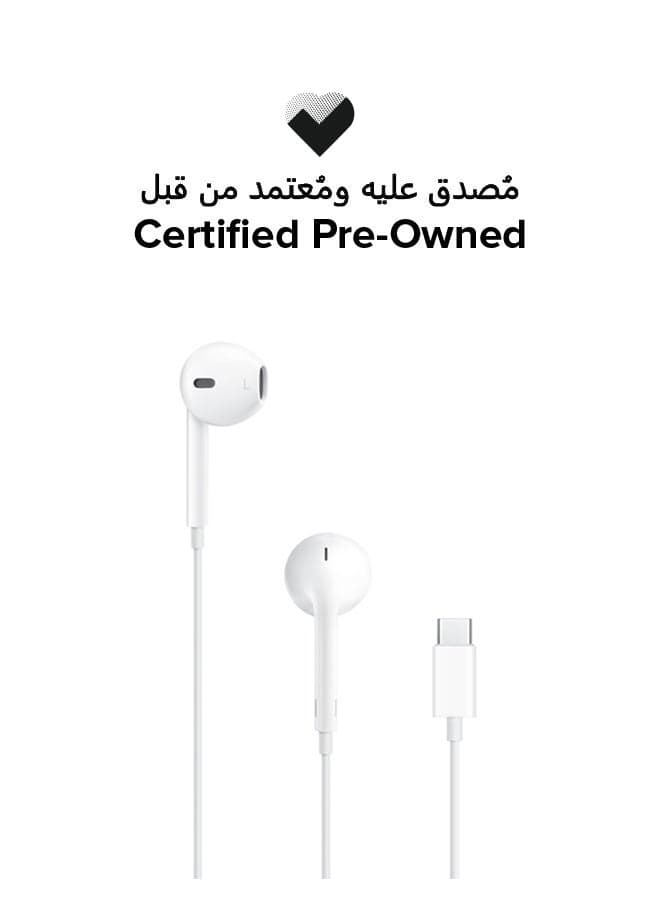 Certified Pre Owned - Earpods With USB-C - White