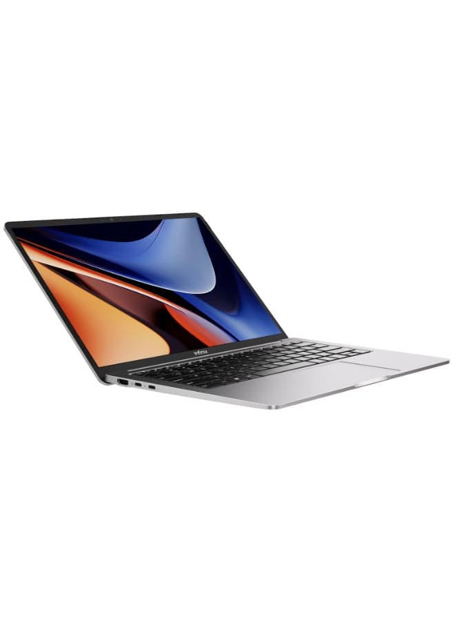 INBOOK Air Laptop With 14-Inch WUXGA (1920x1200) Display, Core i5-1235U Processor/8GB RAM DDR5/512GB SSD/Windows 11 Home/Intel Iris XE Graphics/ English/Arabic Grey