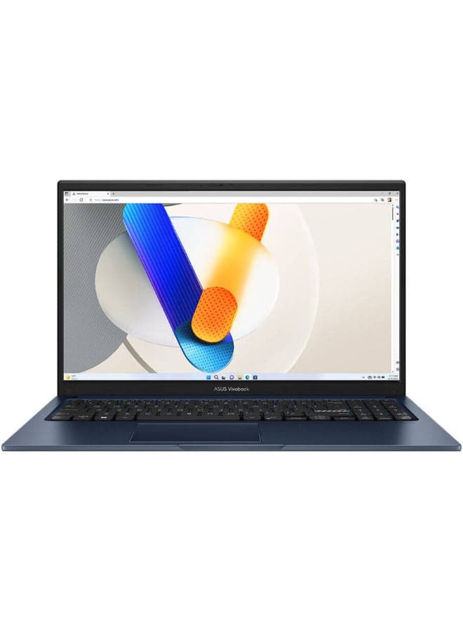(Upgraded Version) Vivobook 15 Laptop With 15.6-Inch FHD Display,Core i3-1315U Processor/8GB RAM/512GB SSD/Intel UHD Graphics/Windows 11 Pro English Quiet Blue English Quiet Blue