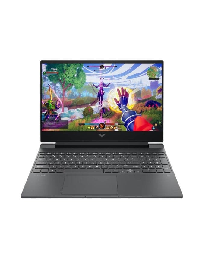 (Upgraded Version) Victus 15-fa2093dx Gaming Laptop With 15.6-Inch FHD IPS 144Hz Display, Core i7-13620H Processor/16GB RAM/1TB SSD/8GB GeForce RTX 5060 Graphics Card/Windows 11 Home English Mica Silver English Mica Silver