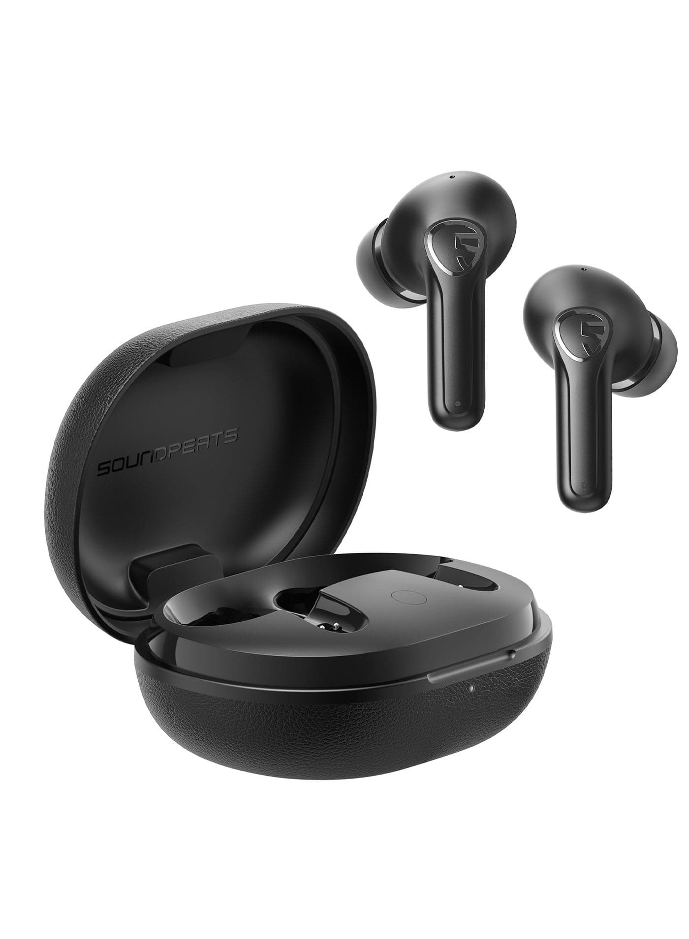 SoundPEATS Life Earbuds Wireless Bluetooth v5.2 ANC ENC Active Noise Canceling In-ear Transparency mode 4 microphones 12mm dynamic driver black