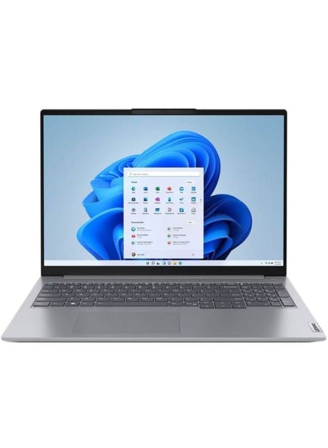 ThinkBook 16 Laptop With 16-Inch Display, Core i7-13700H Processor/32GB RAM/1TB SSD/Intel Iris XE Graphics/Windows 11 Pro English/Arabic Grey