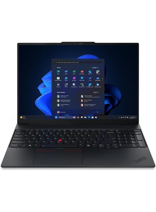 (Upgraded Version) ThinkPad E16 Gen 3 Business Laptop, 16" WUXGA Display, Intel Core Ultra 7 255H, 16GB DDR5 RAM, 512GB SSD, Intel Arc Graphics English Black English Black
