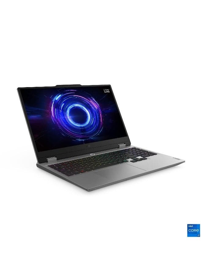 (Upgraded Version) LOQ 15IRX10 Gaming Laptop With 15.6-Inch Full HD Display,Core i5-13450HX Processor/24GB RAM/512GB SSD/NVIDIA GeForce RTX 5050 Graphics/Windows 11 Pro English grey