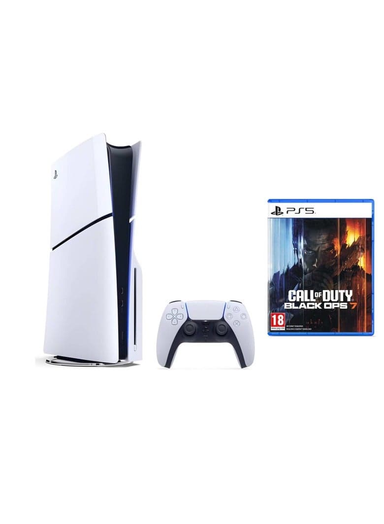PlayStation 5 Slim Disc Console (International) + PS5 Call of Duty: Black Ops 7 Bundle