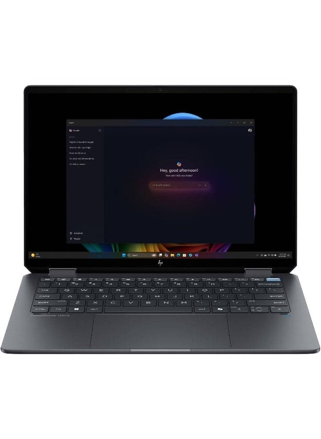 OmniBook Ultra Flip 14 2-in-1 - Copilot+ Laptop - Intel Core Ultra 7 256V, 16GB LPDDR5x, 1TB SSD,16 Inch 3K OLED Touchscreen, Windows 11 Home, English Eclipse Gray