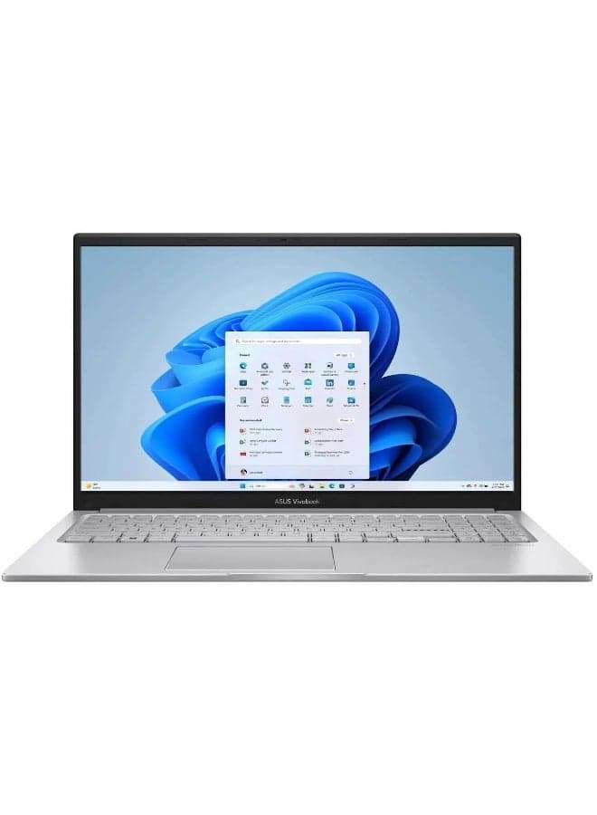 Vivobook F1504VAP-WH56 Laptop, 15.6 FHD IPS Display, Intel Core 5 120U, 16GB RAM, 512GB SSD, Intel UHD Graphics, Window 11 Home English Cool Silver