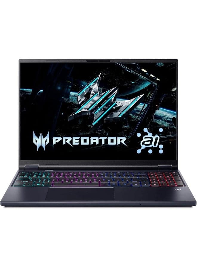Predator Helios NEO 16 AI PHN16 Gaming Laptop Intel Core Ultra 9-275HX, 32GB RAM, 1TB SSD, 16 Inch OLED 240Hz, NVIDIA RTX 5070Ti 12GB, RGB Backlite Windows 11 Home English Black