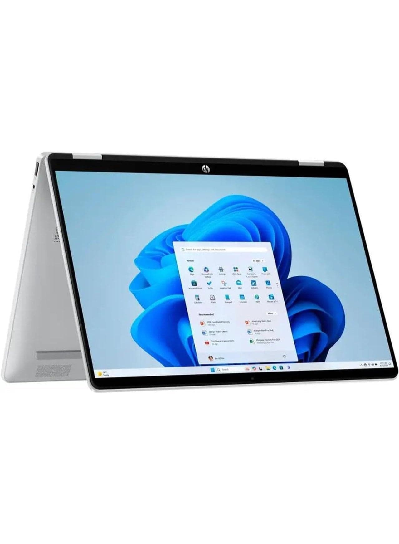OmniBook 5 Flip 2-in-1 14" FHD+ Touch Screen Laptop |Intel Core 7 150U|Intel Graphics| Copilot |Backlit| 16GB RAM DDR5 | 512GB SSD |Windows 11 Pro |Lifetime Office | English silver