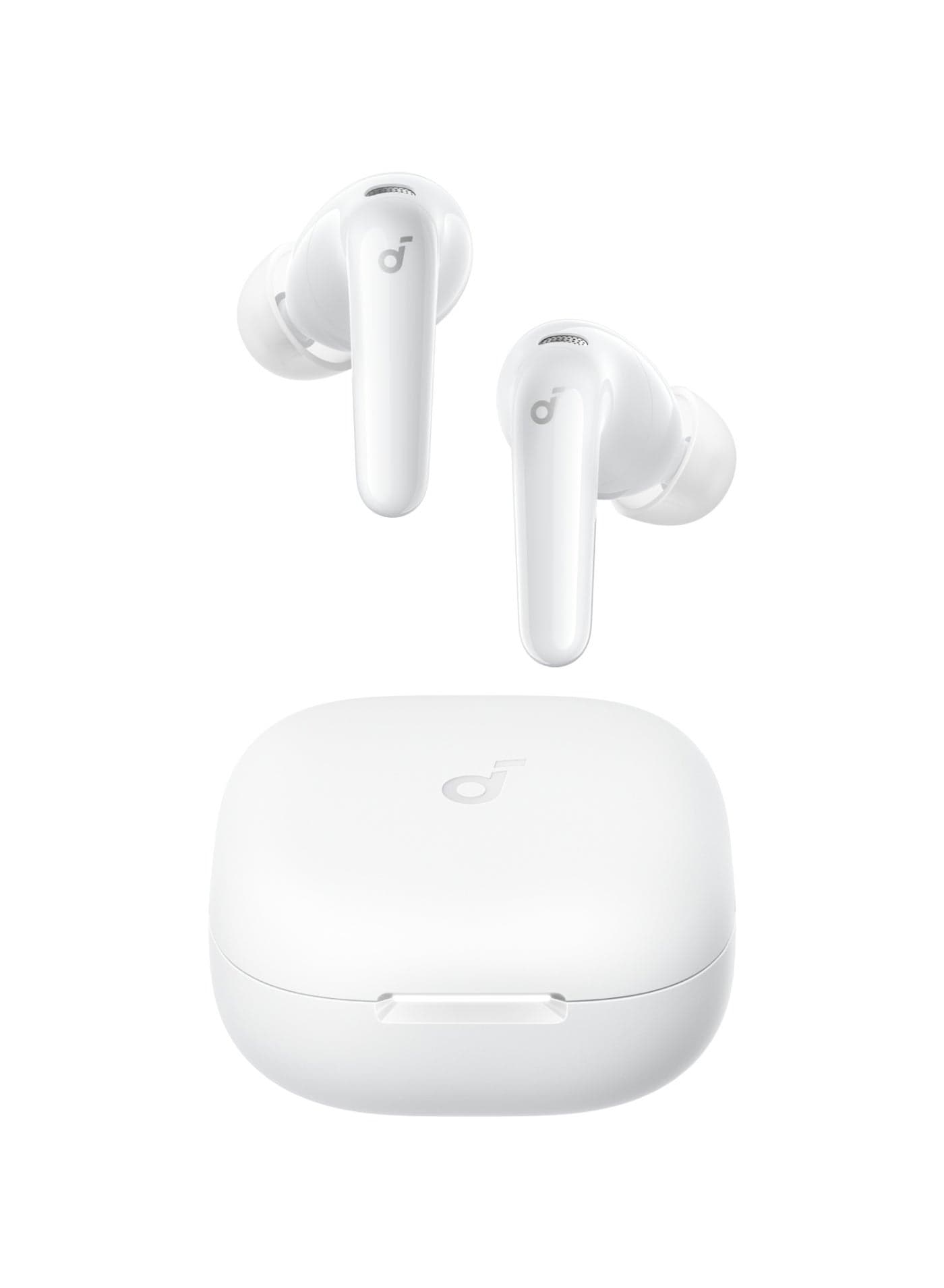 P31i By Anker, Real-Time Adaptive Noise Cancelling, Hi-Res Sound, Wireless Bluetooth Earbuds, Translation Earbuds, 50H Playtime, Wireless Earbuds,Bluetooth Earbuds,Bluetooth Headphones White