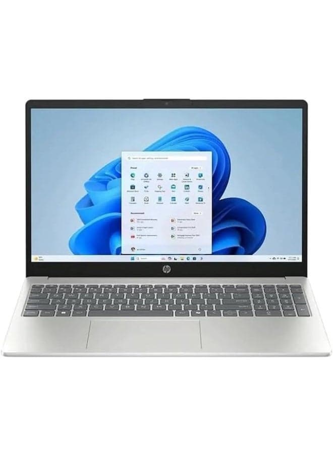 15-FD0154WM Laptop, Intel Core Ultra 5-125H Processor, 15.6-inch FHD IPS Touchscreen Laptop, 8GB RAM, 512GB SSD, Integrated Intel Iris Xe Graphics, Windows 11 Home English Natural Silver