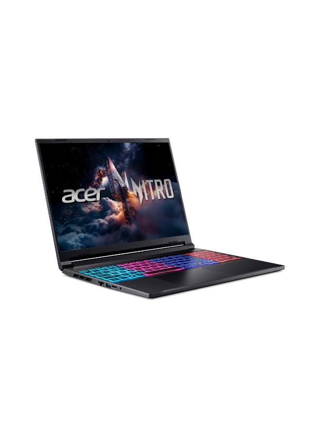 (Upgraded Version) Nitro V16S Slim Gaming Laptop 14th Gen Intel Core 7-240H 10 Cores Upto 5.2GHz/16GB DDR5 RAM/1TB SSD Storage/8GB NVIDIA®GeForce®RTX 5060 Graphics/16" WQXGA IPS 180Hz Display/W11/Killer WiFi-6/4-Zone RGB KB/Thunderbolt 4/ English black