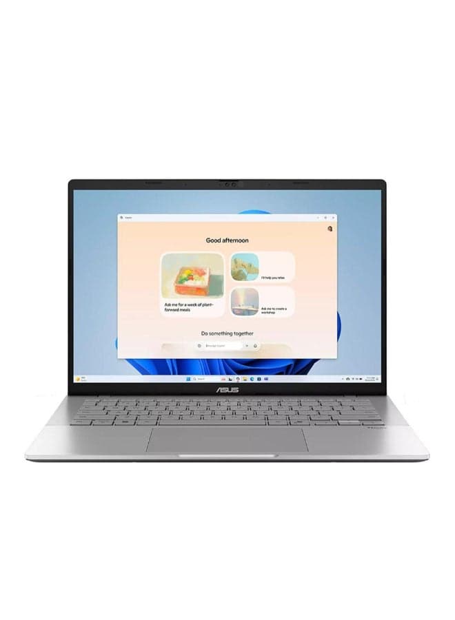 Vivobook S14 Laptop With 14-Inch Display, Intel Core 5 Processor 210H/16GB RAM/512GB SSD/Intel UHD Graphics/Windows 11 Home Cool Silver