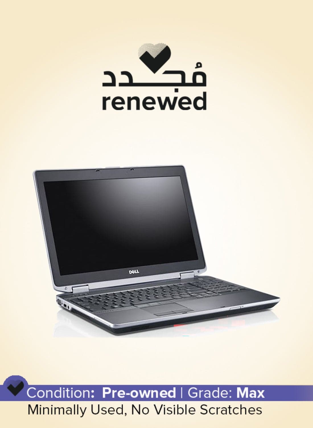 Renewed - Latitude E6530 Laptop With 15.6-Inch Display, Intel Core i5-3230M Processor/4GB RAM/320GB HDD/Windows 7 black
