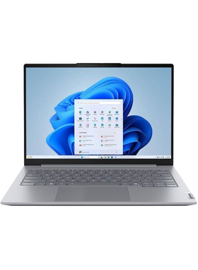 ThinkBook 14 Gen 8 (2025) AI PC 2nd Series / Intel Core Ultra 7-255H / 14inch WUXGA / 1TB SSD / 16GB RAM / Shared Intel Arc 140T Graphics / Windows 11 Pro English/Arabic Arctic Grey