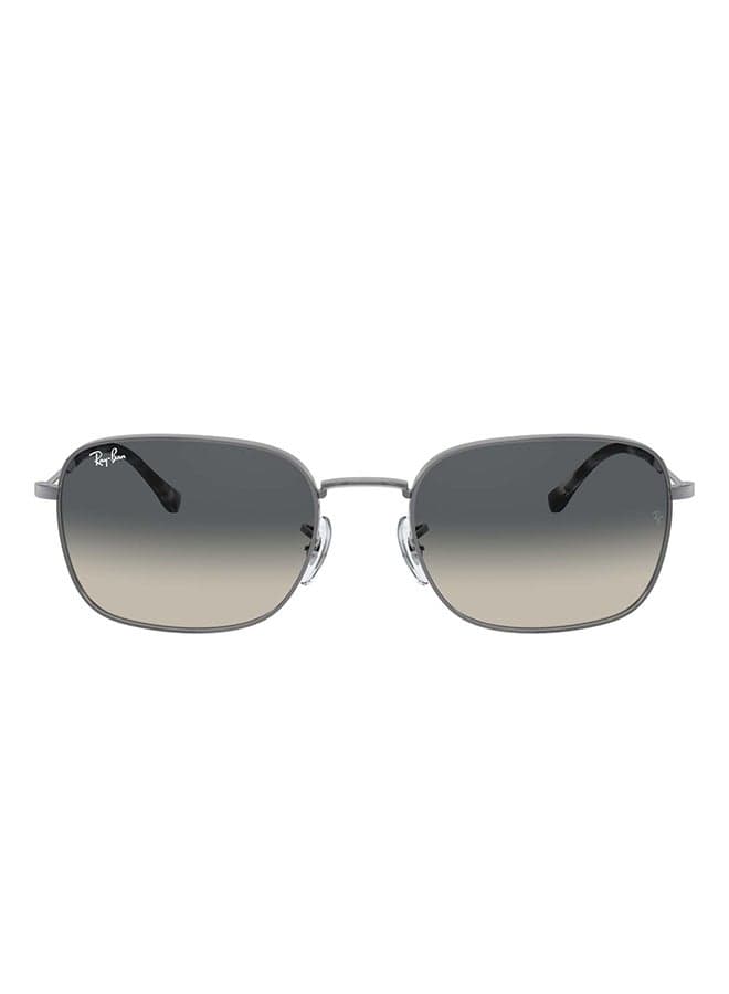 RB3706 004/71 Unisex's Full Rim Pillow Sunglasses - Lens Size: 57 mm