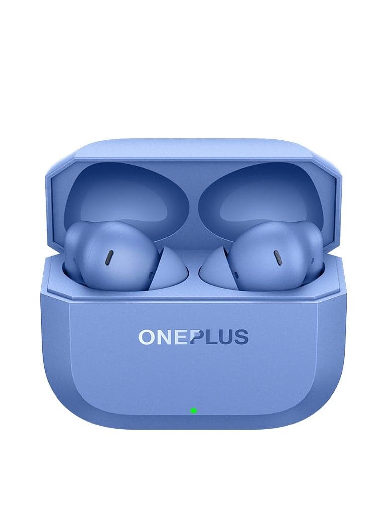 Nord Buds 3r TWS Earbuds up to 54 Hours Playback, 2-mic Clear Calls, 3D Spatial Audio, AI Translation, 12.4mm Drivers, Dual-Device Connectivity, 47ms Low Latency - Aura Blue