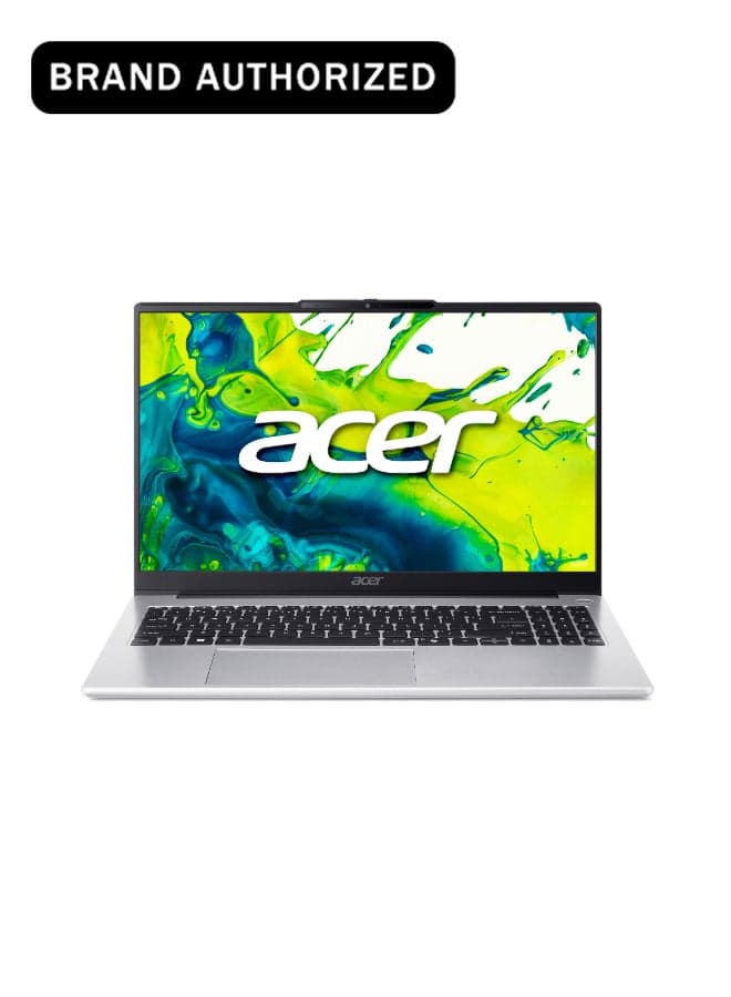 Aspire Lite Laptop With 15.6-inch FHD Display, AMD Ryzen 7 5825U Processor/16GB RAM/1TB SSD/AMD Radeon/Windows 11 Home English/Arabic silver