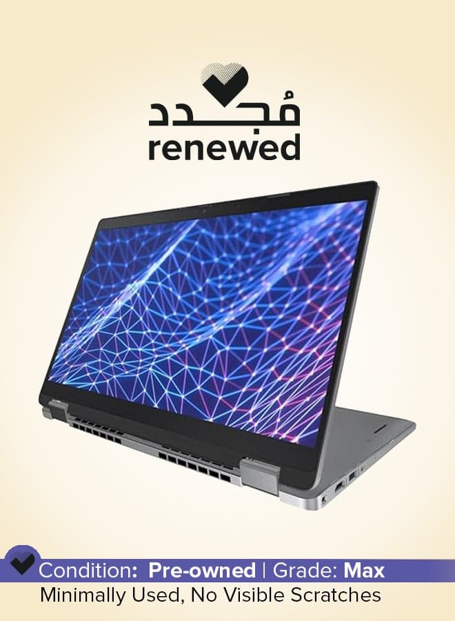 Renewed - Latitude 5330 2-in-1 Convertible Laptop With 13.3-Inch Touch Display, Intel Core i5 12th Gen/16GB RAM/256GB SSD/Windows 11 English silver