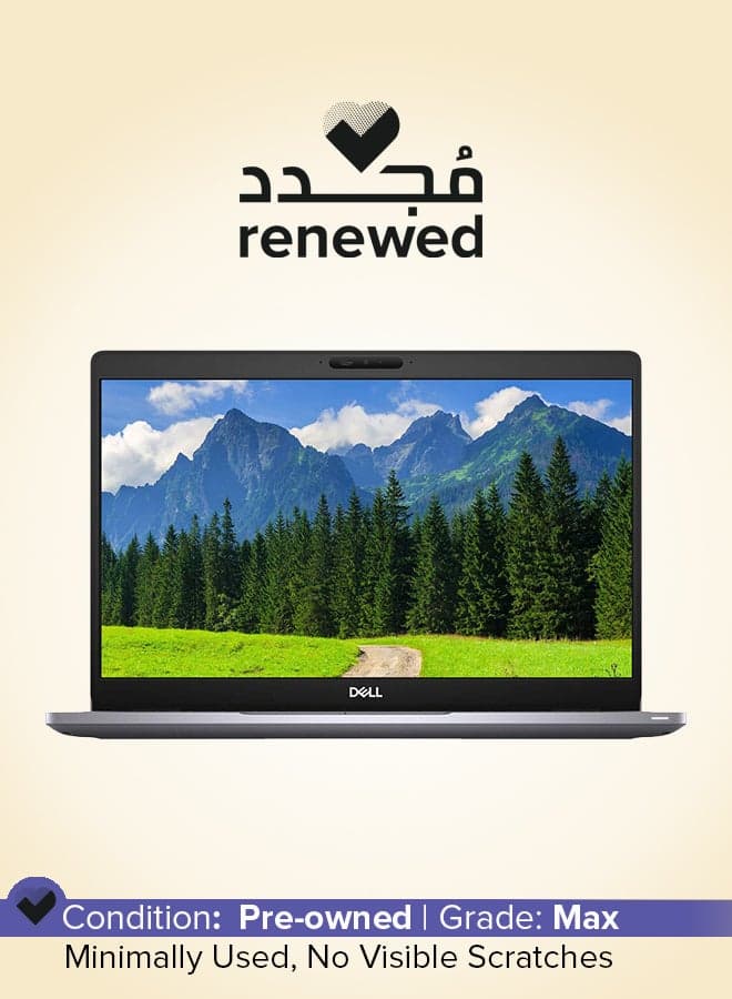 Renewed - Latitude 5310 Touchscreen Laptop 13.3-Inch FHD, Core i5 10th Gen, 8GB RAM, 256GB SSD, Windows 10 English silver