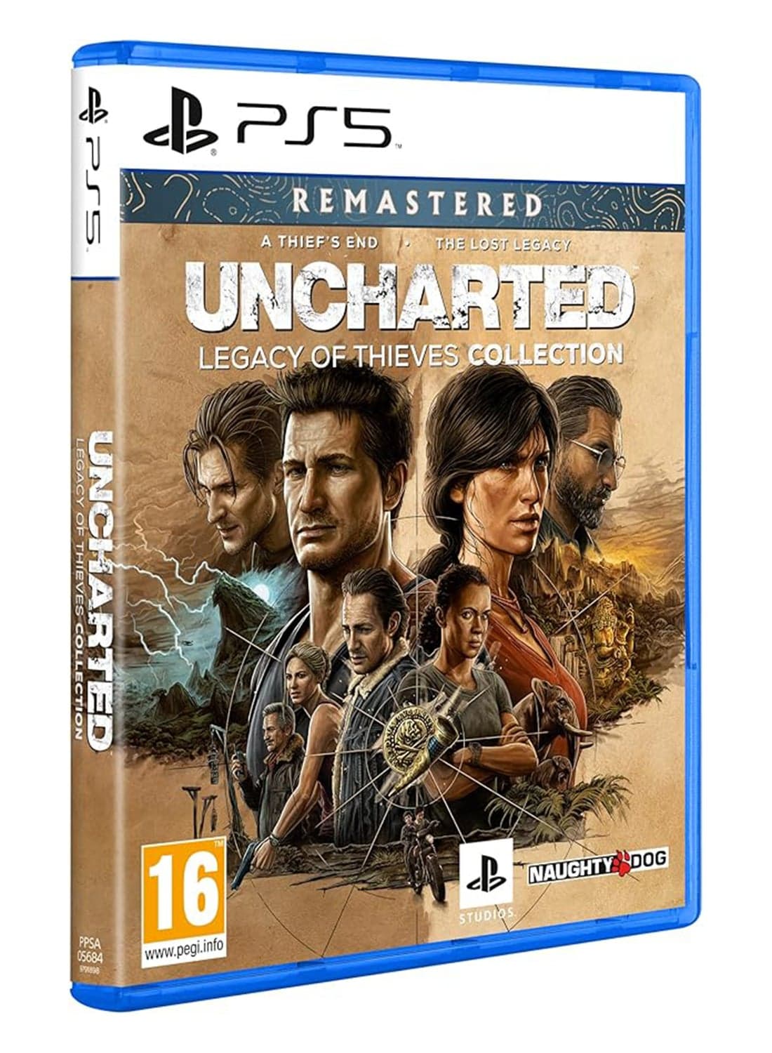 Uncharted Legacy of Thieves Collection Remastered - PlayStation 5 - playstation_5_ps5