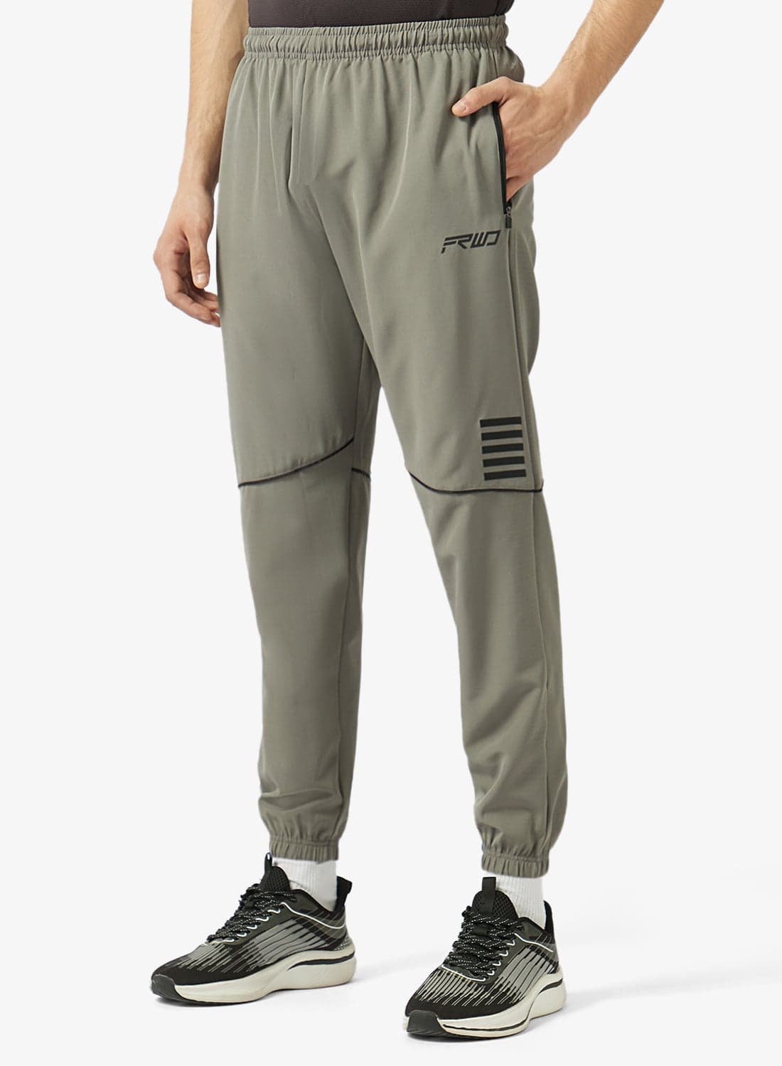Regular Fit With Piping Track Pants