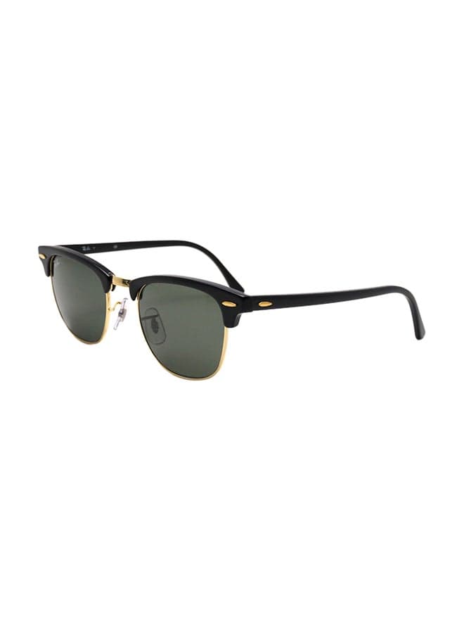 Men Clubmaster Sunglasses - RB3016-W0365-51 - Lens Size: 51 mm - Black