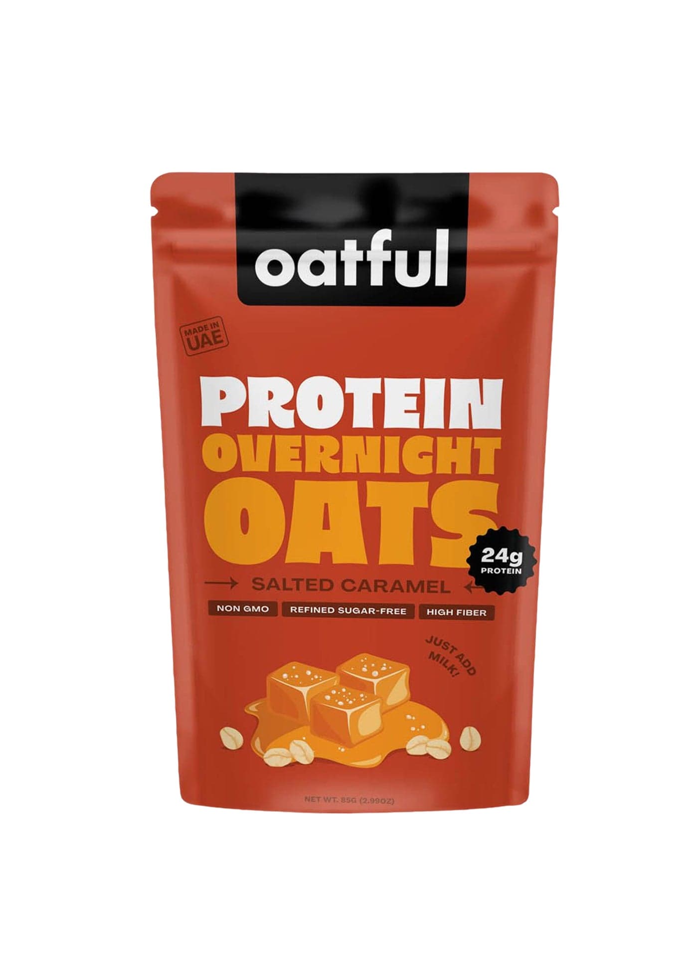 Salted Caramel Protein Overnight Oats Mix