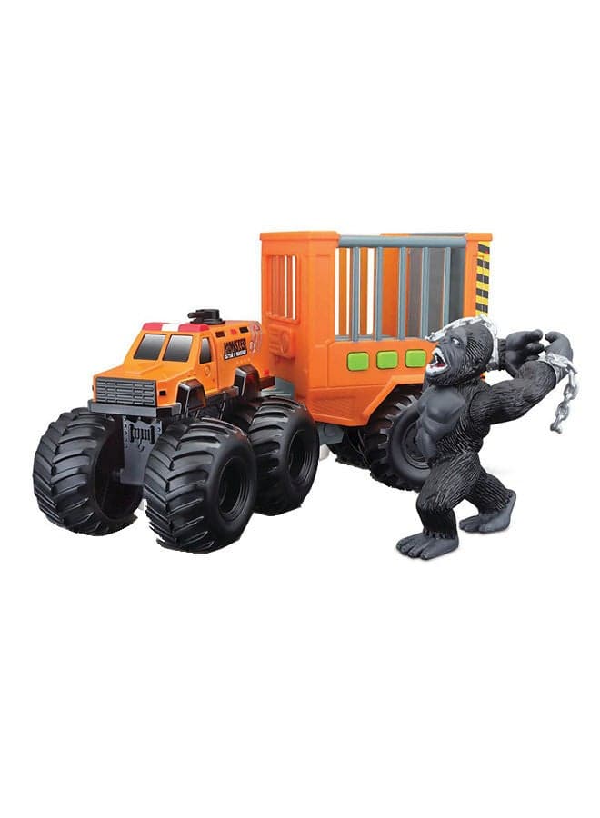 Maisto Fresh Metal Monster Transport 4 X 4 Assorted Model Vehicle Gift for All Age Boys and Girls.