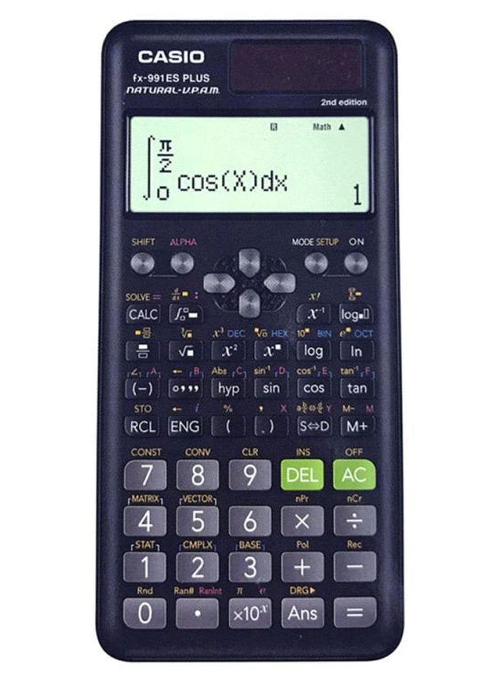 FX-991ESPLUS-2WDTV 2nd Edition Function Scientific Calculator - Black Multicolour