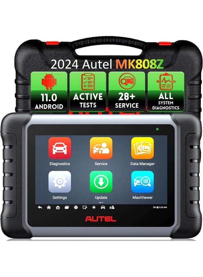 Autel Scanner MaxiCOM MK808Z - Android 11 & Bi-Directional Control Scan Tool