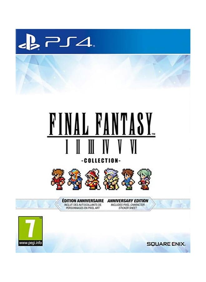 Final Fantasy I-VI Anniversary Edition - playstation_4_ps4