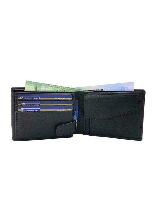 Laveri Men RFID Leather Wallet – Slim Bifold Credit Card Holder