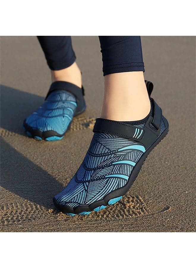 Non-Slip Men's Barefoot Water Shoes,Quick Dry Wide Toe Breathable Swimming Shoes
