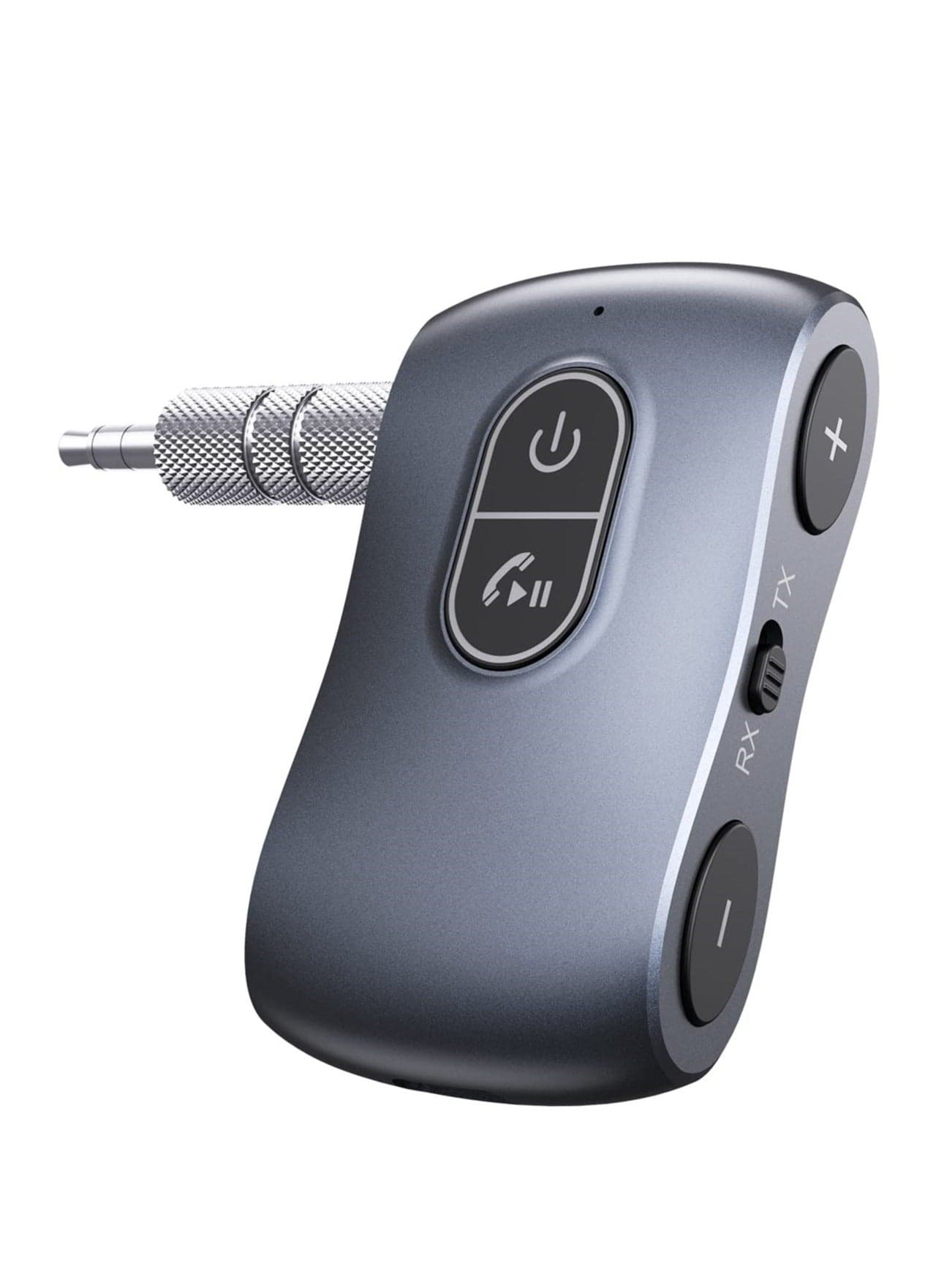 Bluetooth 5.3 Adapter for Car and Home, Portable 3.5mm Transmitter/Receiver, Low Latency, Hands-Free Calls, Compatible with Stereo, TV, Headphones and Speakers