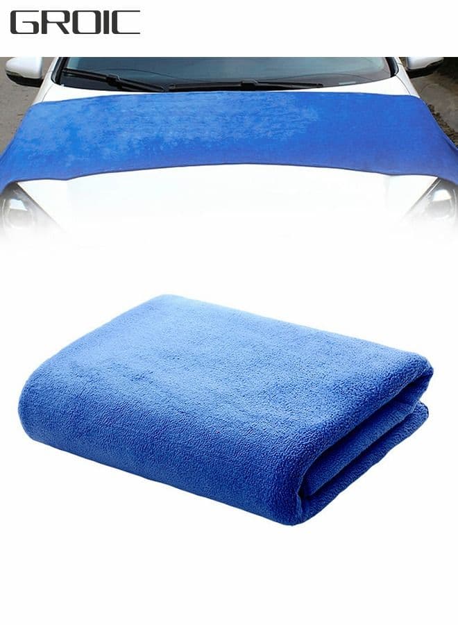 Microfiber Car Drying Towels Car Detailing Cleaning Waxing Buffing Towel Super Absorbent Thickening Design 420GSM Multipurpose Extra Large 60*180CM Lint and Scratch Free