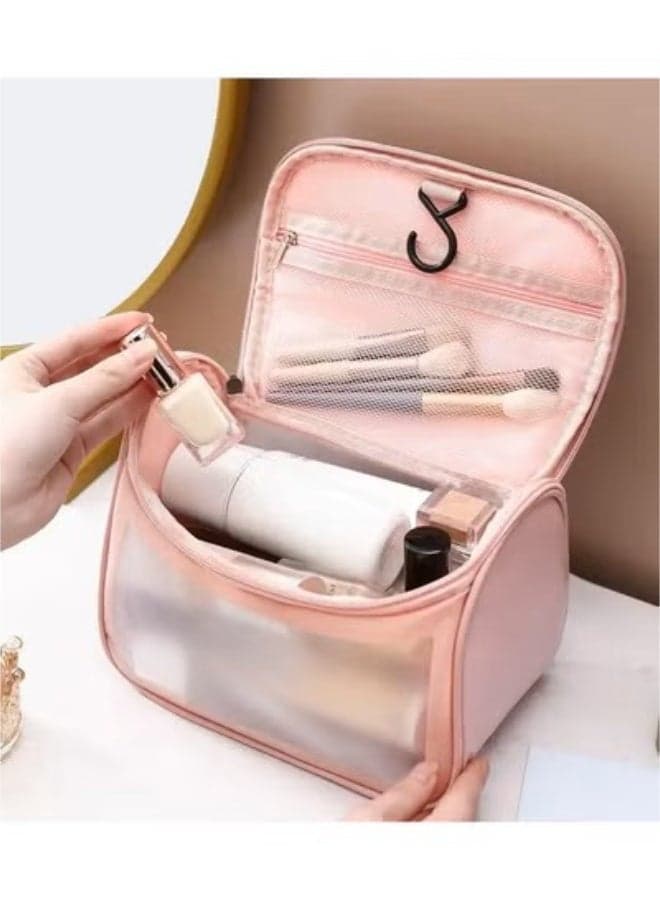 Travel in Style with this Water resistant Toiletry Bag wash bag - Pink
