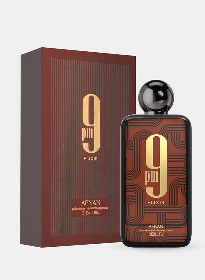 AFNAN 9 PM Elixir Unisex Extrait De Parfum,100ML